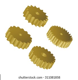Bronze gears