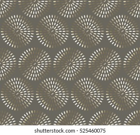 bronze glitter rice seamless pattern. festive metal textured ornament. greetings and celebration background with bronze grains