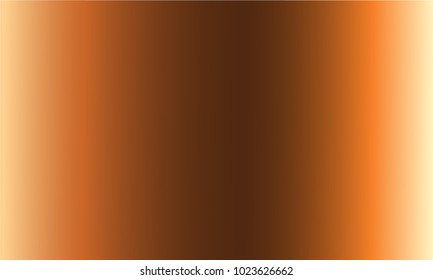 Bronze gold gradient set background vector icon texture metallic illustration for frame, ribbon, banner, coin and label. Realistic abstract golden design seamless pattern. Elegant light shine template