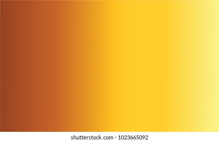 Bronze gold gradient set background vector icon texture metallic illustration for frame, ribbon, banner, coin and label. Realistic abstract golden design seamless pattern. Elegant light shine template