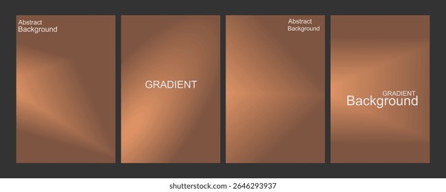 Bronze Gradient Abstract Composition Background, for Presentation and Design, Studio showroom product base, fashion runway mockup scene. vector illustration