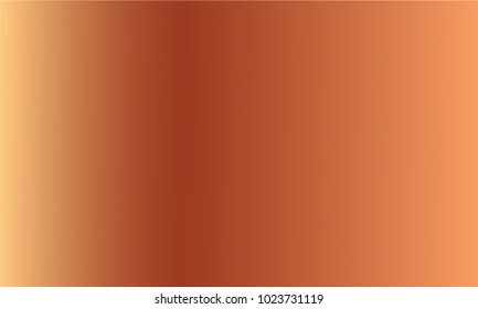 Bronze gradient background vector icon texture metallic illustration for frame, ribbon, banner, coin and label. Realistic abstract golden design seamless pattern. Elegant and shine template