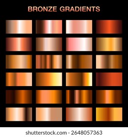 Bronze Gradients Collection: Rich Metallic Textures for Earthy and Vintage Designs.