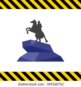 Bronze Horseman statue