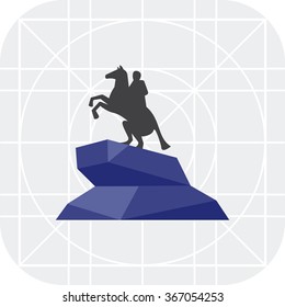 Bronze Horseman statue