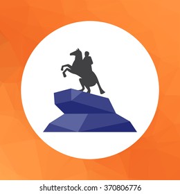 Bronze Horseman statue