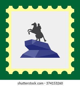 Bronze Horseman statue