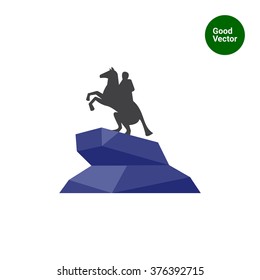 Bronze Horseman statue