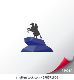 Bronze Horseman statue