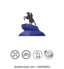 Bronze Horseman statue