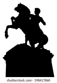 bronze horseman vienna parlament