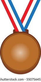 Bronze Medal Vector