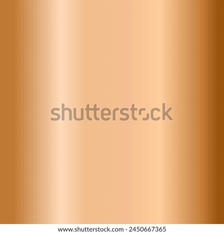 Bronze metallic texture.Copper foil texture background.Polished, brushed texture bronze,copper,red gold for design concepts, web, prints, posters, wallpapers, interfaces. Vector illustration EPS 10