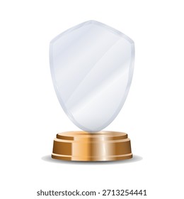 Bronze podium trophy with shining crystal edges, engraved laurel wreath, and warm metallic glow ideal for festive award ceremonies, competition outcomes, and premium vector design collections
