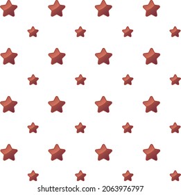 Patrón sin soldadura de estrella brillante de bronce - Patrón vectorial asombroso de una estrella de bronce adecuado para el patrón de tela de fondo, activo de diseño, día valentino, papel envolvente, papel tapiz e ilustración en general