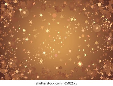 Bronze Sparkle Background