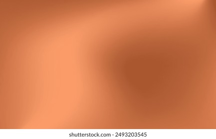 Bronze texture background. Vector shine metallic mesh gradient template with elegant and clean style