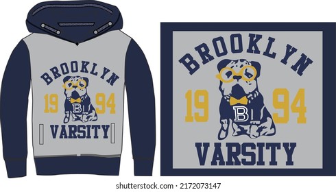 brooklyn 19 94 varsity is very beautiful design