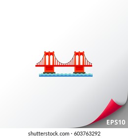 Brooklyn bridge icon