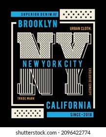 Brooklyn Custom Vector T-Shirt Design