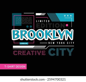 Brooklyn design studio t shirt print design