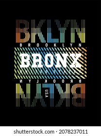 brooklyn design typography graphic vector for t shirt and other