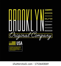 brooklyn division original company vintage tshirt