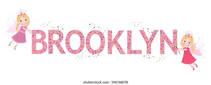 Brooklyn female name with cute fairy tale