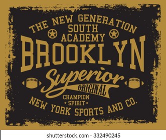 brooklyn graphic design, superior t-shirt design