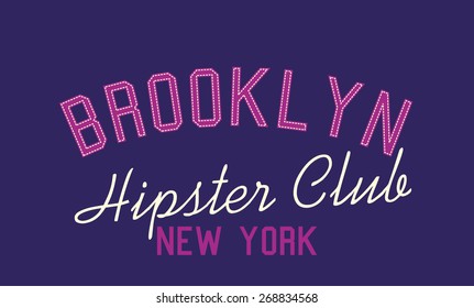 brooklyn graphic design vector art