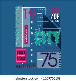 brooklyn graphic tees design