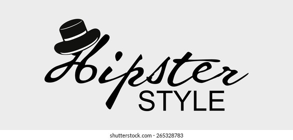 brooklyn hipsters graphic design vector art