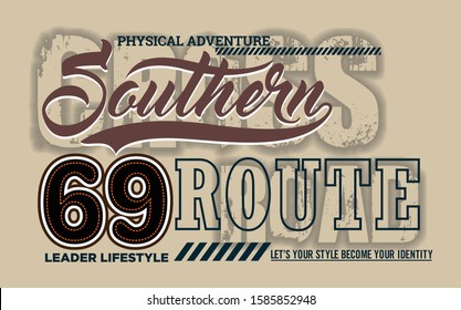 Brooklyn leader sport active generation typography stylish for t-shirt and apparel abstract design. Vector print, poster. Global swatches