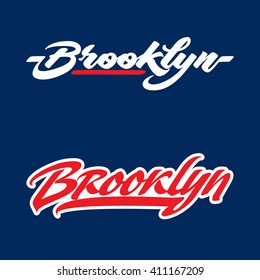 Brooklyn lettering