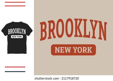 Brooklyn lover t shirt design