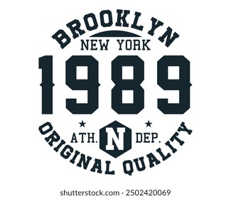 Brooklyn new york 1989 ath n dep original quality