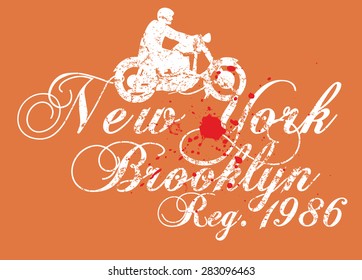 brooklyn new york city vector art