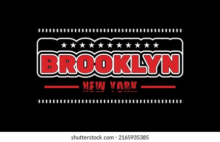 Brooklyn new york vector t shirt design