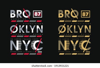 Brooklyn nyc t-shirt, new trendy t-shirt design