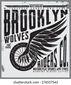 brooklyn riders tee graphic