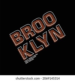 brooklyn simple vintage fashion tshirt