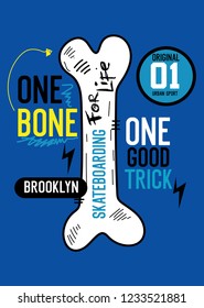 brooklyn skateboarding,t-shirt design