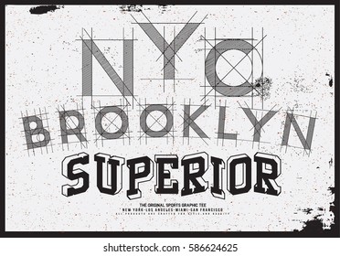 brooklyn t-shirt graphic