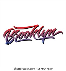Vector gráfico de los estados unidos de Brooklyn