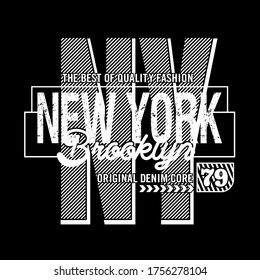 Brooklyn.New York City,design and vector illustration