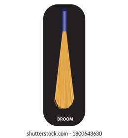 broom 3D vintage vector class room clip art is the graphic arts,refers to pre-made images used to illustrate any medium. 