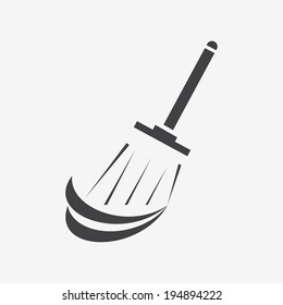 broom brush icon