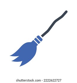 Broom, clean icon, Vector graphics
