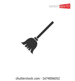 Vektorillustration für die Raumreinigung von Symbolen