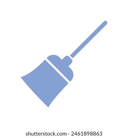Broom Cleaning Service Icon Vector Template EPS 10